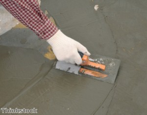 Bionic man gets cement poured into body 