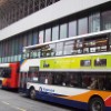 London bus pull to collect cash for Veteran's Aid
